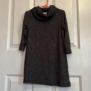 Toddler Cowl Neck LS Dress